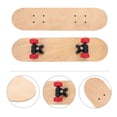 thumbnail image 2 of 1Pc Blank Skateboard Deck DIY Graffiti Skateboard DIY Skateboard Supplies, 2 of 3