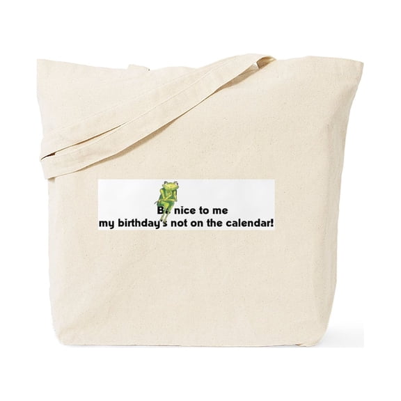 CafePress - Be Nice To Me... Tote Bag - Unisex Canvas Tote Bag, Beige, 1-Piece