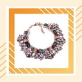 thumbnail image 3 of Collar de aleación Sonducket para mujer colorido 43 cm + 7 cm, 3 of 6