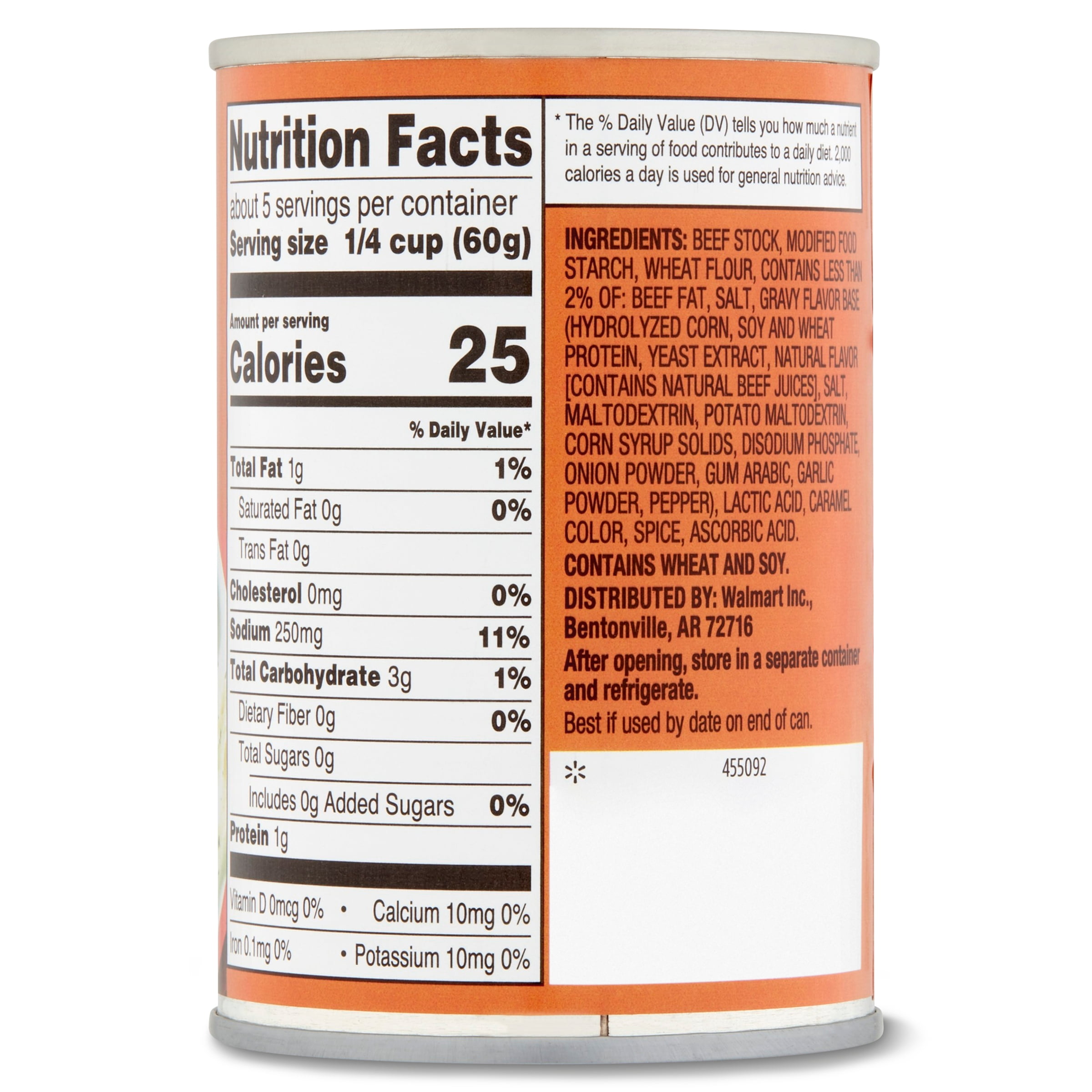 Great Value Beef Gravy, 10.5 oz