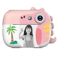 thumbnail image 2 of Instant Camera for Kids, Mini Thermal Printing Camera, No Ink Required, 48MP Camera,1080P HD Video, 32G TF Card, 3 Print Paper, 2.4 Inch Color Screen, Cute Animal Cartoon Design, 2 of 11