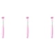 thumbnail image 2 of Naiovety Cepillo de de plástico de tres cabezales para limpieza profunda, protección y Flexible, cepillo de Triple A22, rosa melocotón para Type1 NO1, 2 of 6