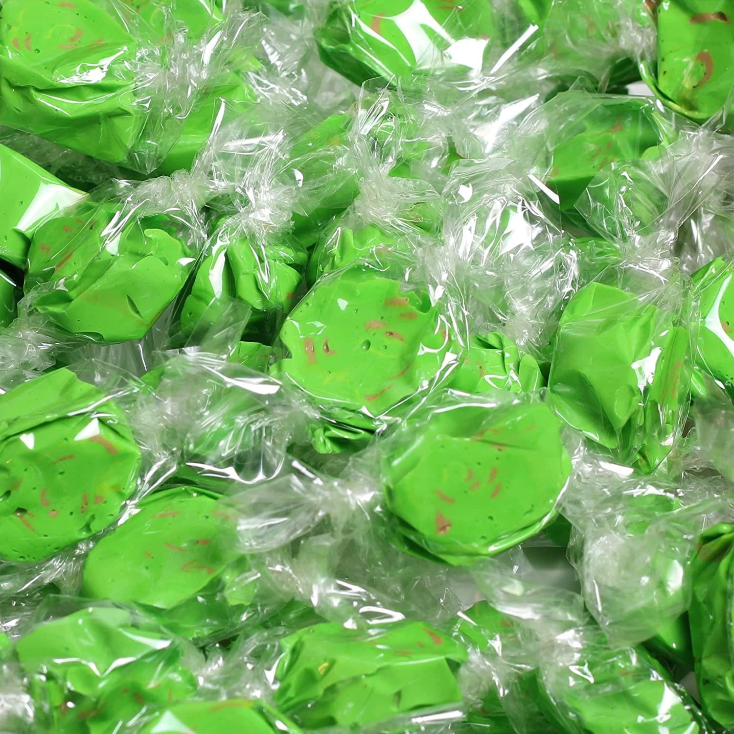 Gourmet Mint Chocolate Chip Taffy Candy Chews by It's Delish  5 lbs Bulk Bag  Individually Wrapped Chocolate Taffies Chewy Mint Flavored Fruit Chews  USA Made & Kosher