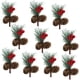 thumbnail image 4 of Observaciones al realizar un pedido: 10 piezas por paquete el lote mínimo es de 200 piezas No 3 agujas de pino Mini colgante de árbol de Navidad simulado Suministros navideños ANGGREK Otros, 4 of 8