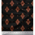 thumbnail image 1 of Soimoi Viscose Chiffon Fabric Filigree Damask Print Fabric by Yard 42 Inch Wide, 1 of 3