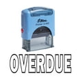 thumbnail image 1 of OVERDUE Self Inking Rubber Stamp Office Stationary Custom Shiny Stamp, 1 of 1