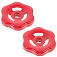 thumbnail image 1 of KAKOWELY spigot handle 2pcs Shower Faucet Handle 7mm Square Hole Water Gate Handle Outdoor Faucet Handle2.36"X2.36"X0.39", 1 of 4