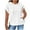 White, variant on qolati Womens Tops Oversized Short Sleeve Waffle Knit Hoodies 2024 Fashion Summer Sweatshirts with Pockets