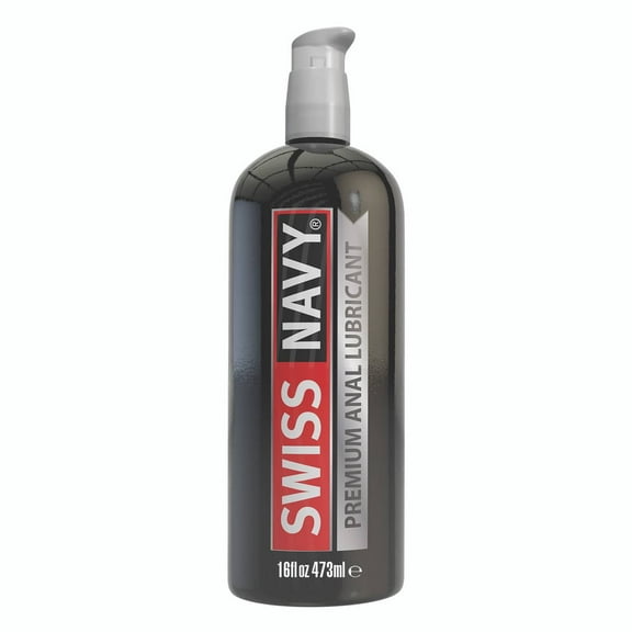 Swiss Navy Premium Silicone Anal Lubricant 16oz