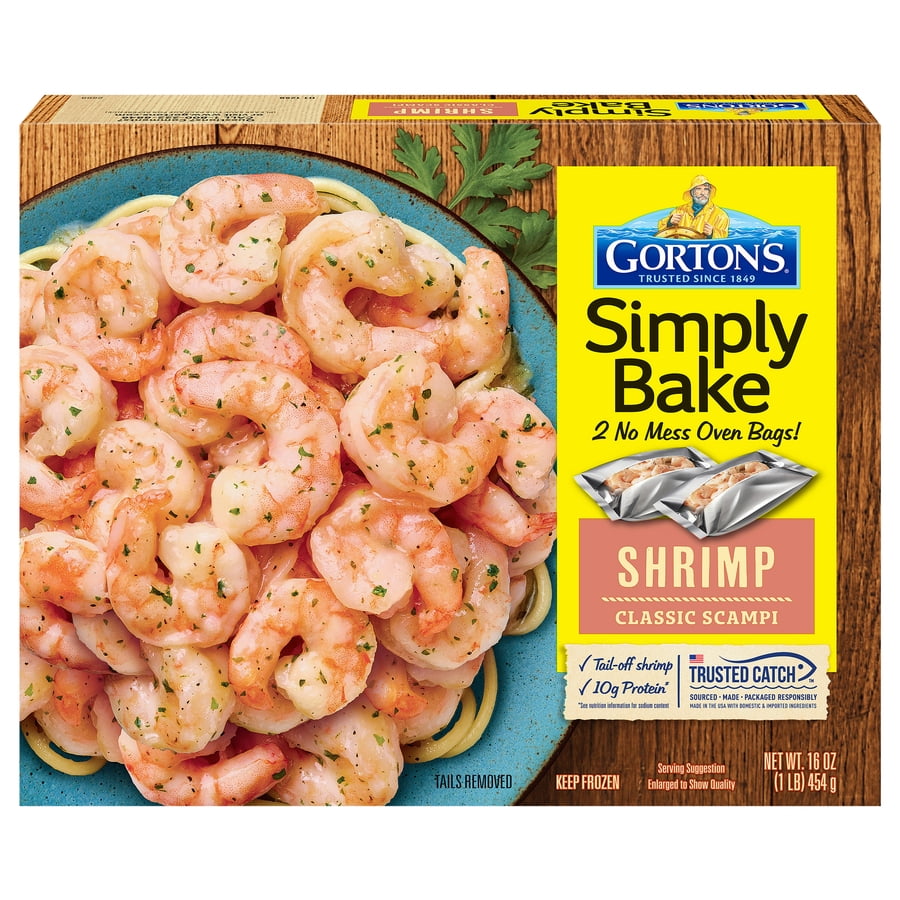 Gorton's Simply Bake Classic Shrimp Scampi, 4 servings