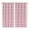 Pink Plum Beige, variant on Blue Green Kitchen Curtains Small Short 39 Inch Length, Grid Checkered Plaid Gingham Lattice Trellis Grommet Bedroom Living Room Curtains, Light Filtering Cafe Curtain Drapes 2 Panels Set 55''x39''