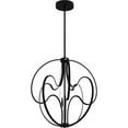 thumbnail image 6 of Quoizel Clairon Integrated LED Matte Black Pendant Light, 6 of 8