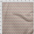 thumbnail image 3 of oneOone Georgette Viscose Fabric Chevron Stripe Decor Fabric Printed BTY 42 Inch Wide, 3 of 4
