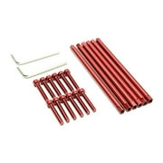 Monsoon MMRS Tension Rods (MMRS-TR-100), 100mm Length, Red