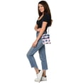 thumbnail image 3 of Stitch Passport Bag Travel Crossbody Purse Women Disney Pineapples Hawaii White, 3 of 8