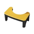 thumbnail image 2 of PPgejGEK Toilet Stool Squatting Poop Stool Bathroom Potty Step Stool Toilet Assistance Steps Step Stool Fits All Toilets Detachable Stackable, 2 of 7