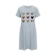 thumbnail image 4 of Camisón corto de mujer, vestido de largo medio con estampado de moda, camisón corto extragrande de mujer, camisón de manga corta con estampado de pecho a la moda, camisón de mujer, 4 of 4