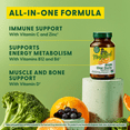 thumbnail image 6 of MegaFood Men's 40+ Multivitamin - Vitamins B, D3, Zinc - Immune Support - 30 Servings, 6 of 8