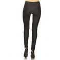 thumbnail image 3 of Women's Cotton Blend Full Length Jeggings Stretchy Skinny Pants Jeans Leggings, 3 of 3