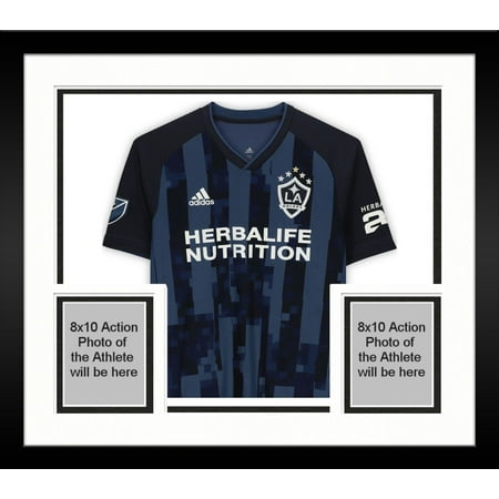 Framed Rolf Feltscher LA Galaxy Autographed Match-Used #25 Blue Jersey from the 2020 MLS Season - Fanatics Authentic Certified