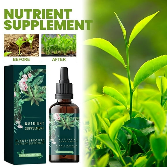 Black and Friday Cyber&Monday cuyhtdup Plant Nutritional Supplement Potting Flowers And Vegetables Hydroponic Plant Nutrient Solution 30ml