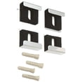 thumbnail image 3 of CRL 3061501 Brite Chrome Quartet Mirror Clip Set, 3 of 4