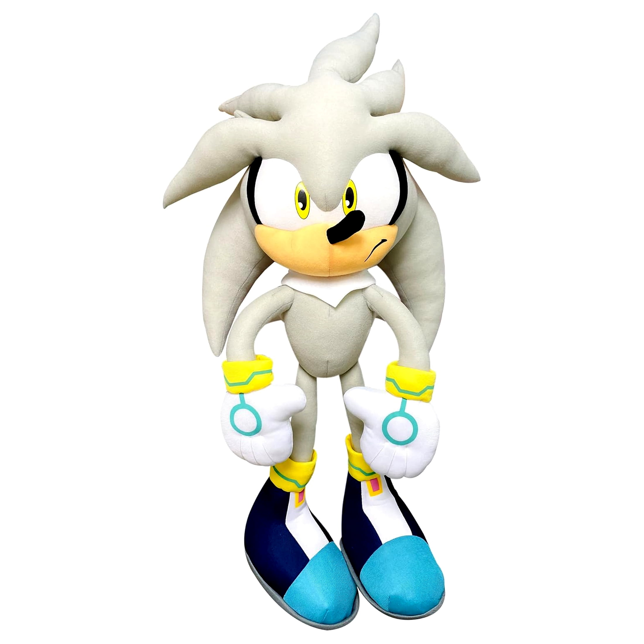Sonic The Hedgehog Silver 20'' - Stuffed Animal Toy by GE