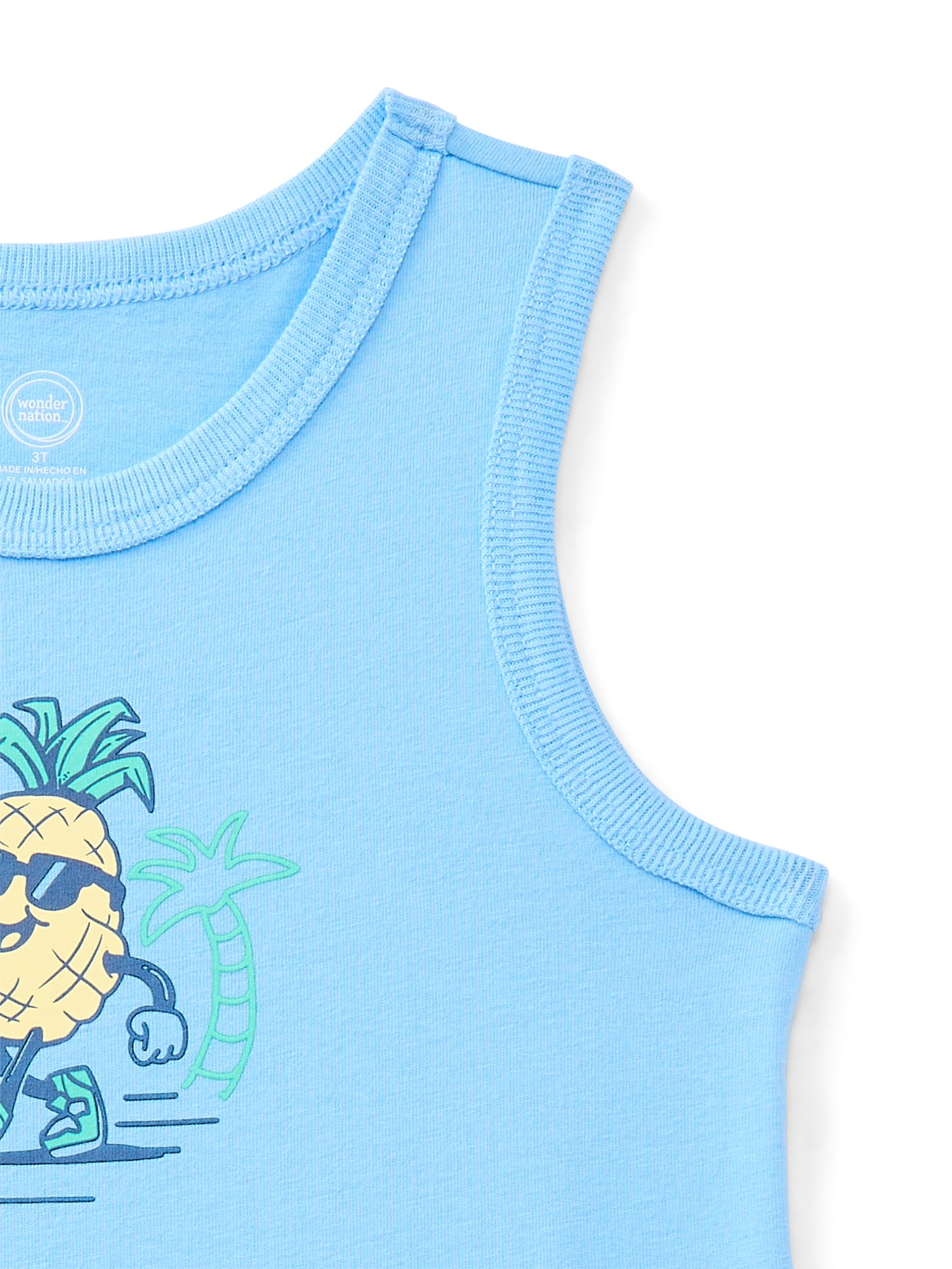 Wonder Nation Toddler Boys' Graphic Tank Top, Size 18M-5T