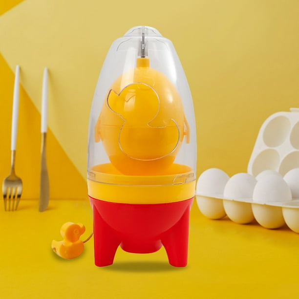 Coctelera De Huevos De Oro Mini extractor de huevos Manual de mano Coctelera de huevos dorados Utensilios de cocina (rojo amarillo) Wdftyju Libre de BPA