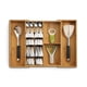thumbnail image 1 of Joseph Joseph DrawerStore Organizador extensible para cubiertos, cubiertos, utensilios y gadgets, bandeja expandible en cajón para ahorrar espacio, Bambú, 1 of 1