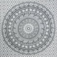 thumbnail image 2 of Gypsie Blu Mandala Twin Hippie Wall Tapestry Boho Wall Hanging Beach Bedspread Living Room Decor Bedsheet Tapestries, 2 of 2