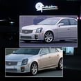 thumbnail image 6 of 2PCS Amber Lens Front Bumper Side Marker Lights For 2003-2007 Cadillac CTS CTS V, 6 of 8