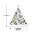 thumbnail image 3 of Fotbe Winter Forest Animals for Christmas Hat, Santa Hat for Kids Xmas Holiday Hat Comfort Christmas New Year Festive Party Supplies, 3 of 6