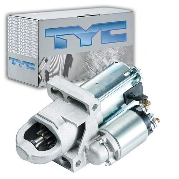 TYC Starter Motor compatible with Chevrolet Silverado 1500 4.3L V6 2005-2008