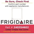 thumbnail image 2 of Frigidaire 240354602 Lower Crisper Pan Cover for Refrigerator, 2 of 3