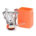 thumbnail image 1 of Estufa de Gas Universal para acampar calentador de horno de fuego fuerte plegable para exteriores calentador de encendedor portátil equipo de senderismo y senderismo JShteea  El nuevo, 1 of 7