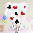 thumbnail image 2 of 12 globos de póker de 12 pulgadas, de látex, decorativos, para fiestas de cumpleaños, fiestas de póker, bares y eventos especiales., 2 of 7