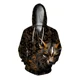 thumbnail image 3 of Sudadera con capucha para hombre de otoño, ropa para hombre, ropa para hombre con diseño de perro feroz Y2k, sudadera con capucha con estampado 3D de zorro ártico para hombre, sudadera con cremallera, 3 of 5