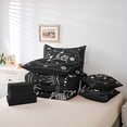thumbnail image 6 of jejeloiu Lunar Eclipse Twin Bedding Sets 7-Piece,Carp Fish Bedding Comforter Set,Boho Sun And Moon Sheet Sets For Children,Luxury Bedroom Decor Reversible, 6 of 8