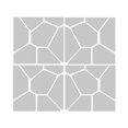 thumbnail image 4 of 28 piezas / pieza 3d espejo extraíble acrílico etiqueta de diy decoración para cm Plata, 4 of 9