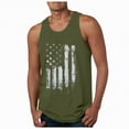 thumbnail image 3 of HCNTES Mens American Flag Tank Tops 4th of July Shirt for Mens USA Flag Clothes 1776 Sleeveless Shirts Patriotic Tee Tops(AG,XL), 3 of 6