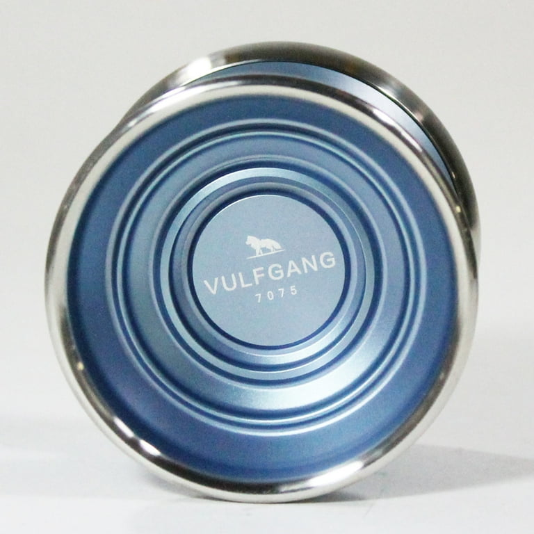MagicYoYo Vulfgang 7075 Aluminum Bi Metal Yo Yo with Steel Ring Light Blue