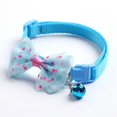 thumbnail image 1 of 1pcs Réglables Chien Chat Colliers Noeud Papillon Mignon avec Collier Pendentif Cloche Mode Cravate Sécurité, 1 of 1