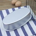 thumbnail image 4 of Pack of 6 Cake Aluminum Alloy Baking Oval Cake Pans Baking Pans Suitable for Cake Dessert Baking, 4 of 8