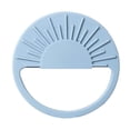 thumbnail image 1 of Dientes de bebé Molar de silicona Chupete de Molar Calmante Juguete Reutilizable Reutilizable Reutilizante Masaje Peluquero Durmiendo Pulsera 001 Sky Blue Methold BA002045-08, 1 of 7