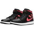 thumbnail image 3 of Women's Jordan 1 Mid "Siren Red" Black/Siren Red-White (BQ6472 004) - 11.5, 3 of 8