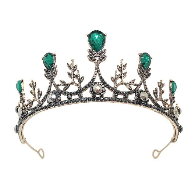 MasteelfCA 1Pc Retro Rhinestone Crown Hairband Bridal Hairband Wedding Dress Hair Decor