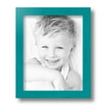 thumbnail image 2 of ArtToFrames 8" x 10" Aqua Picture Frame, 8x10 inch Green Wood Poster Frame (WOM-4428), 1 Pack, 2 of 8