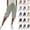 07# Light Gray, variant on Plus Size Bermuda Shorts for Women Knee Length Cotton Linen Elastic Waist Drawstring Shorts Summer Loose Capri Pant Wine S