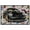 Black Frame, variant on Golden Primary Luxury Car Canvas Luxe Car Art by Art Remedy, Gallery Wrapped, 24" x 16"